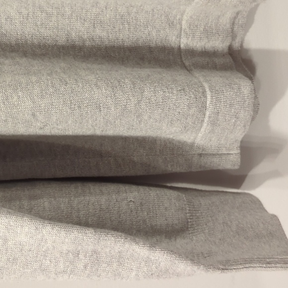 J Crew Men's Cotton Crewneck Sweater Gray size Large 100% Cotton - Picture 4 of 11